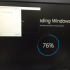 Windows 10 Upgrade stuck at 76%